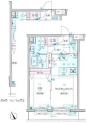 GENOVIA墨田八広skygardenの間取り画像