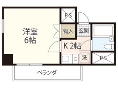 ハイパービルの間取り画像