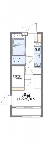 レオパレスCosmosの間取り画像