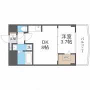 セレニテ谷町calmeの間取り画像