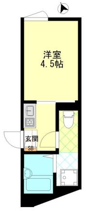 あおばトラスト新中野の間取り画像