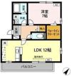 パークコート向陽町の間取り画像