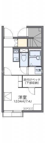 レオネクストエクレール エヌの間取り画像