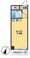 シャトレー渋谷の間取り画像