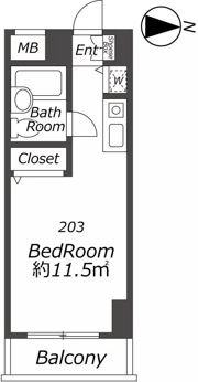 ウインザーパレス川口の間取り画像