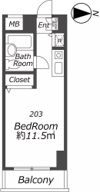 ウインザーパレス川口の間取り画像