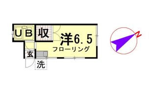 サンワコーポの間取り画像