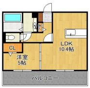 ソレイユひびきが丘の間取り画像