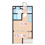 Rising 1stの間取り画像