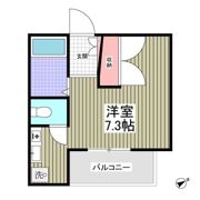 ラフィーネ北千住の間取り画像