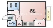 メゾン岩佐の間取り画像