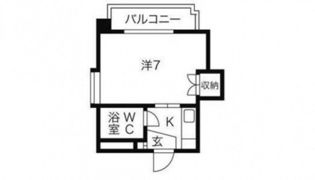 ウエストカニヤビルの間取り画像