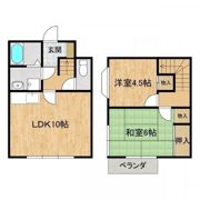 糸野ハイツA棟の間取り画像