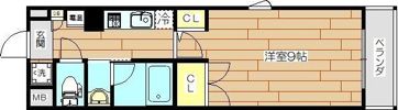 小松・パラッツオ旧源蔵町の間取り画像