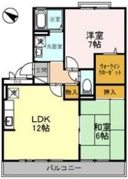 ドミール岡山手の間取り画像