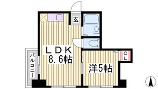 サンビルダー三宮東の間取り画像