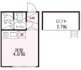 メゾンパル鶴見市場の間取り画像