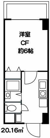 クオーレ青葉台の間取り画像
