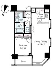 AXASXEBEC秋葉原の間取り画像