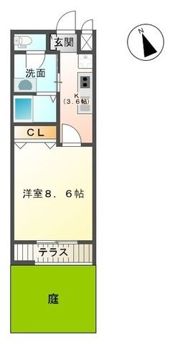 ポラリスMKの間取り画像