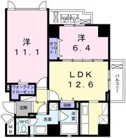 テラス イースト フォーの間取り画像