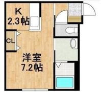 Lien KitahiroshimaⅡの間取り画像