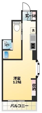 バースの間取り画像