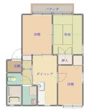 ファミールKⅠの間取り画像