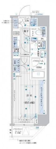 ブライズ池袋の間取り画像