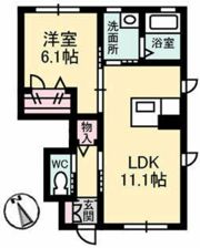 ヴァンベール東雲の間取り画像