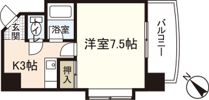 アーバン田部Ⅲの間取り画像