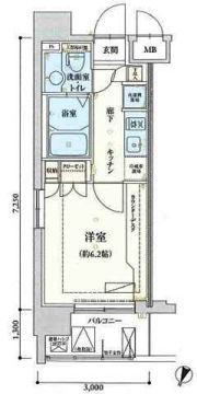 リヴシティ横濱弘明寺の間取り画像