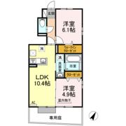 ソレイユ A棟の間取り画像