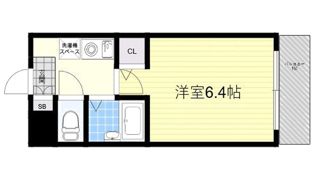 ラッキーセンター河堀口マンションの間取り画像