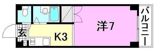 メゾンAD5の間取り画像
