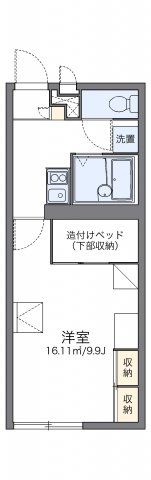 レオパレスGREEN PARKの間取り画像