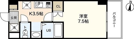 アトラクティブハイムの間取り画像