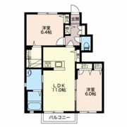 コンフォール桜の間取り画像