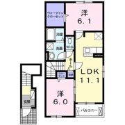 Pono Ⅳの間取り画像