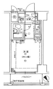 ルネ和田町の間取り画像