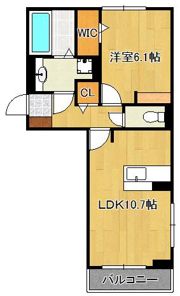 D-room熊西の間取り画像