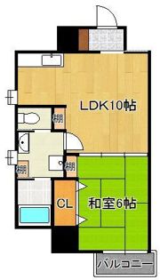 コートハウス中島通りの間取り画像