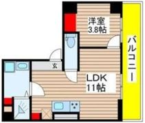 ライオンズマンション新栄第2(1001)の間取り画像