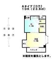 サザンヴィレッジ21の間取り画像
