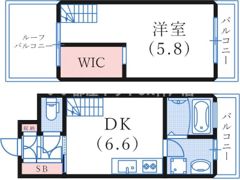 LEGALAND甲南山手の間取り画像