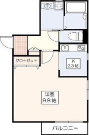 リヴェール武蔵野の間取り画像