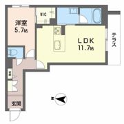 ソサイティ掛尾の間取り画像