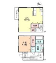 グランモア上冨居Ⅱの間取り画像