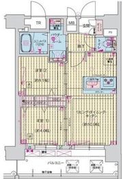 プレサンス大正エミナンスの間取り画像