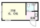 コーポ中川B棟の間取り画像